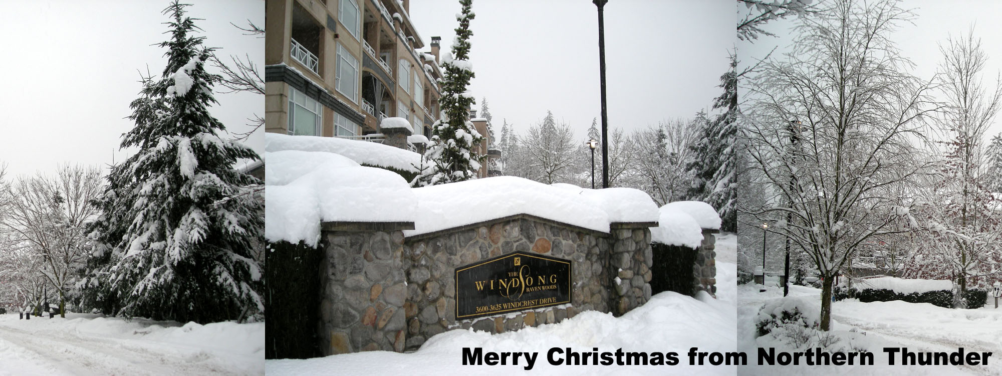 Merry Christmas from Northern Thunder