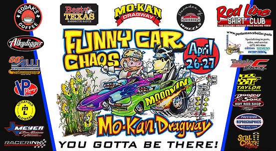 Funny Car Chaos Mo-Kan Dragway