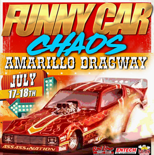 Amarillo Funny Car Chaos flyer