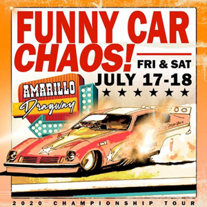 Amarillo Funny Car Chaos flyer